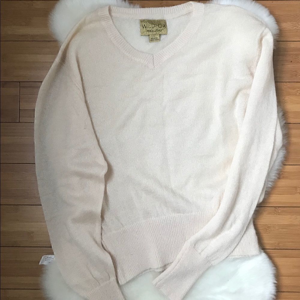 [wildfox luxe] Beige Wool Sweater #4